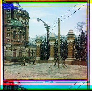 Detail of church (of the Resurrection on the Blood), St. Petersburg, Russia.